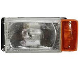 چراغ جلو چپ پیکان شیشه ای طرح قدیم مدرن