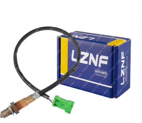 سنسور اکسیژن پژو 206 تیپ 5 _طرح بوش اصل / کابل مشکی/کانتکتور سبز