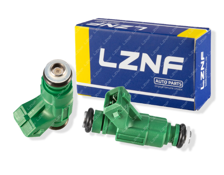 سوزن انژکتور پژو 206 4 سوراخ سبز (4عددی) برند LZNF اصل