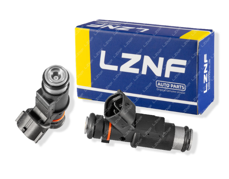 سوزن انژکتور پراید تک سوراخ سوکت بیضی مشکی ساژم (4عددی) برند LZNF اصل