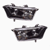 چراغ جلو چپ دنا با لامپ و موتور و ال ای دی مدرن اصل