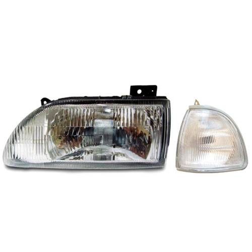 پکیج کامل چراغ جلو چپ پراید صبا GTX فن اوران