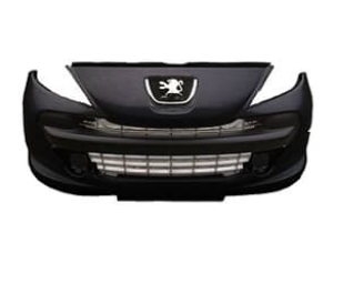 مجموعه سپر جلو پژو 207 مشکی متالیک ابنوس مهرخواه