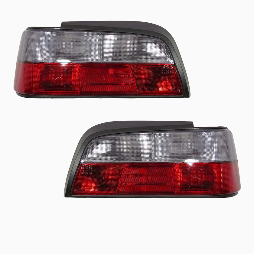 خطر عقب جفت پارس اسپرت سفید دودی جمع ساز