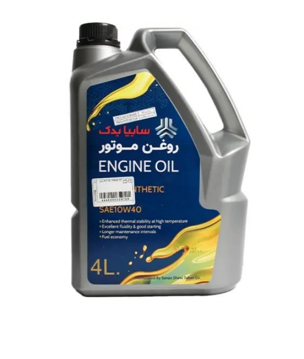 روغن موتور 4 لیتری  st  api sl _10w40 مارک p61 سایپایدک saipa